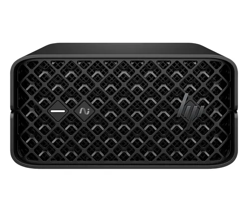 HP DN8A7ET komputer osobisty/workstation Copilot+ PC AMD Ryzen AI Max PRO 390 64 GB LPDDR5x-SDRAM 1 TB SSD Windows 11 Pro Mini PC Stanowisko AI Workstation, AI PC Czarny