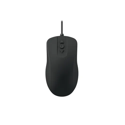 Contour Design Active Key AK-PMH12 myszka Medyczna Oburęczny USB Typu-A Optyczny 1000 DPI, czarna