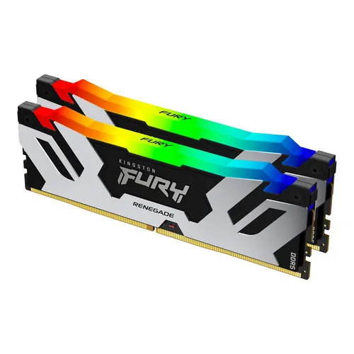 Kingston Technology FURY 96GB 6400MT/s DDR5 CL32 DIMM (zestaw 2 modułów) Renegade RGB XMP