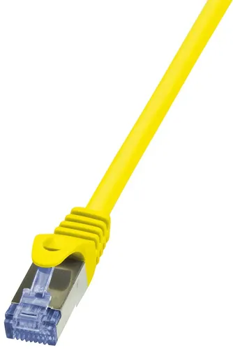LogiLink Cat6a S/FTP, 5m kabel sieciowy Żółty S/FTP (S-STP)