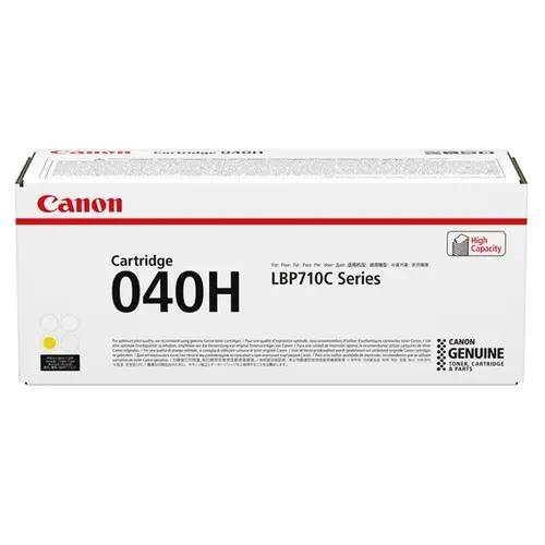 Canon 040H kaseta z tonerem 1 szt. Oryginalny Żółty