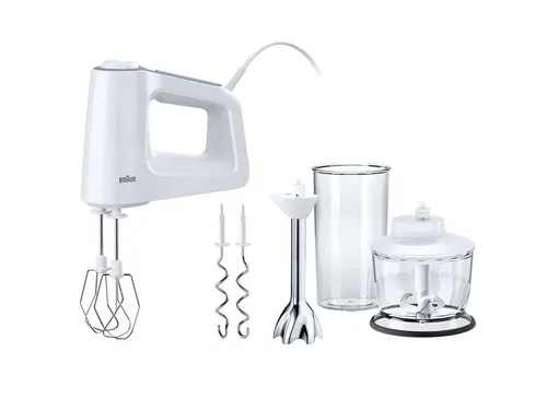 Braun MultiMix 3 HM 3137 WH Mikser ręczny 500 W Biały