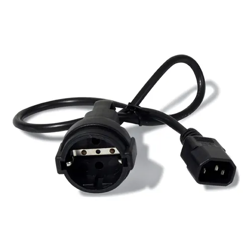 APC AP9880 kabel zasilające Czarny 0,6 m IEC C14 CEE7/7