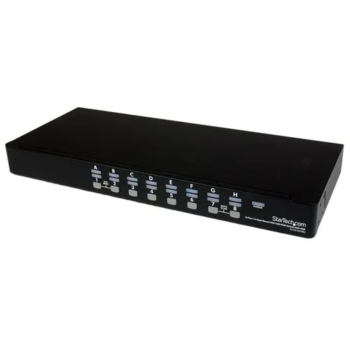 StarTech.com SV1631DUSBUK przełącznik KVM Czarny