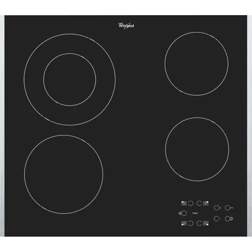 Whirlpool AKT 8130 BA Czarny Wbudowany Ceramiczna 4 stref(y)
