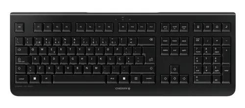 CHERRY KW 3000 klawiatura Uniwersalne RF Wireless QWERTY Portugalski Czarny
