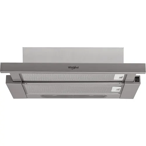 Whirlpool AKR 5390/1 IX Pół wbudowany (wyciągany) Srebrny 304 m³/h