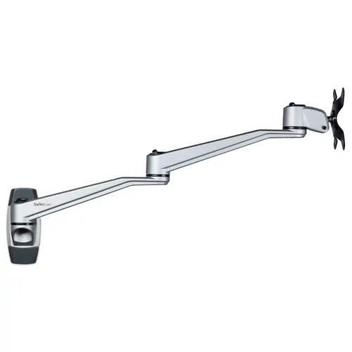 StarTech.com ARMWALLDSLP uchwyt / stojak do monitorów 76,2 cm (30") Ściana Srebrny