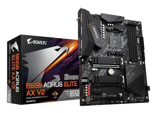 GIGABYTE B550 AORUS ELITE AX V2 płyta główna AMD B550 Socket AM4 ATX