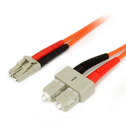 StarTech.com FIBLCSC3 kabel InfiniBand / światłowodowy 3 m LC SC Pomarańczowy