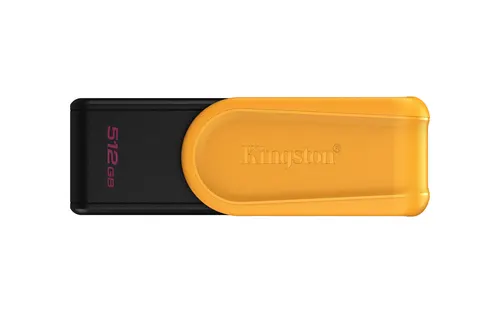 Kingston Technology DataTraveler 512GB Portable USB 3.2 Gen 1 Exodia S (Czarny/Żółty)