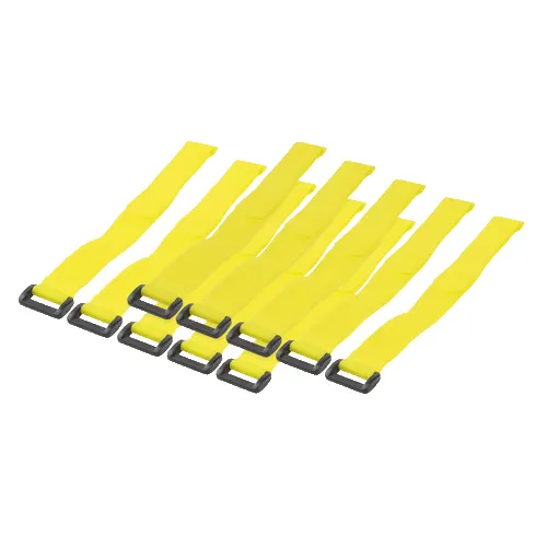 LogiLink KAB0015 opaska kablowa Nylon Żółty