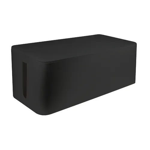 LogiLink KAB0062 organizator na kable Skrzynka kablowa Czarny 1 szt.