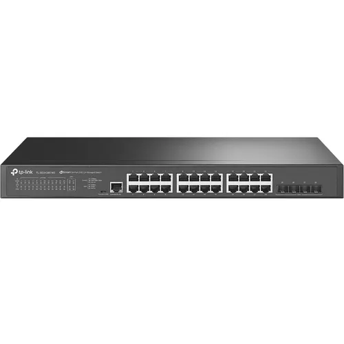TP-Link JetStream TL-SG3428X-M2 przełącznik sieciowy Zarządzany L2+ 2.5G Ethernet (100/1000/2500) 1U Czarny