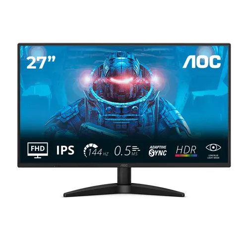 AOC 27B36X/69 monitor komputerowy 68,6 cm (27") 1920 x 1080 px Czarny