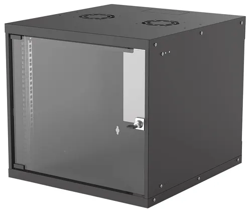 Intellinet 714808 stojak 9U Szafa wisząca Czarny