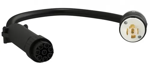 Vertiv FSC3N001 kabel zasilające Czarny 3 m NEMA L22-20P