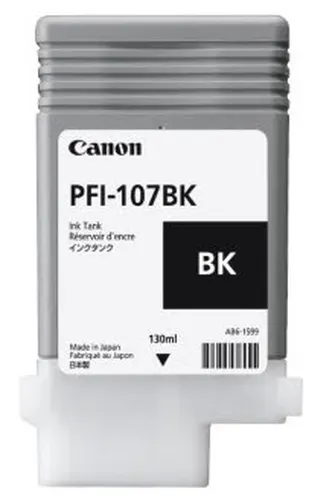 Canon PFI-107BK nabój z tuszem 1 szt. Oryginalny Czarny