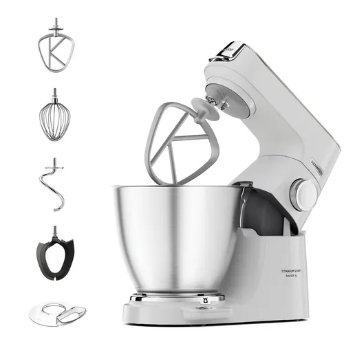 Kenwood Titanium Chef Baker XL robot kuchenny 1200 W 7 l Biały Wbudowane wagi