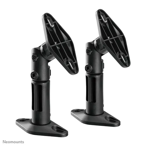 Neomounts SPEAKER-W100BLACK montaż głośników Sufit, Ściana Plastik Czarny