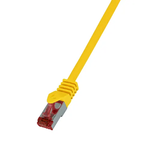 LogiLink CQ2037S kabel sieciowy Żółty 1 m Cat6 S/FTP (S-STP) Okrągły