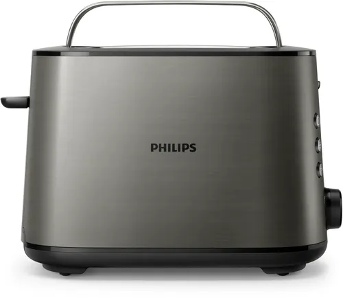 Philips Viva Collection HD2651/80 toster 8 2 kaw. 1050 W Tytan
