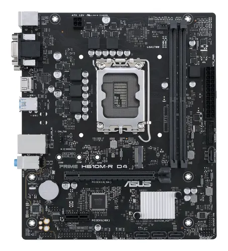 ASUS PRIME H610M-R D4 Intel H610 LGA 1700 micro ATX