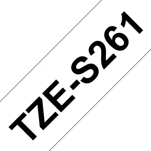 Brother TZE-S261 taśmy do etykietowania TZ, 36 mm, czarny na białym