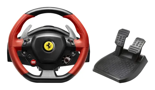 Thrustmaster Ferrari 458 Spider Czarny, Czerwony USB Kierownica + pedały Xbox One