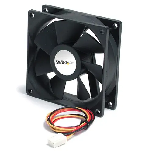 StarTech.com High Air Flow 9.25 cm Dual Ball Bearing Case Fan with TX3 Connector Obudowa komputera Wentylator Czarny
