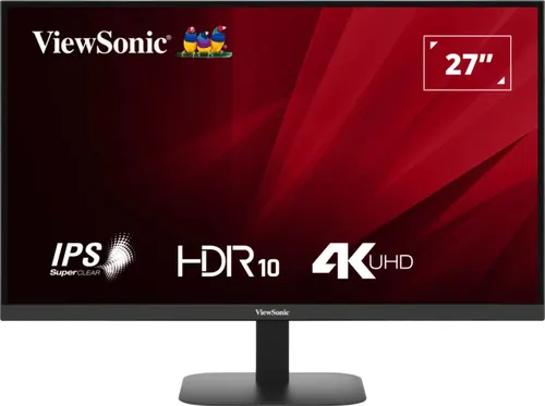 Viewsonic VA VA2708-4K-HD monitor komputerowy 68,6 cm (27") 3840 x 2160 px 4K Ultra HD LED Czarny