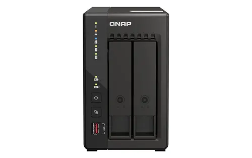 QNAP QVP-21C serwer danych Serwer pamięci masowej Tower Intel® Celeron® J6412 8 GB DDR4 0 TB QVR Pro Czarny