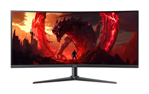 Acer NITRO XZ0 XZ340CUR X0 monitor komputerowy 86,4 cm (34") 3440 x 1440 px UltraWide Quad HD LED Czarny