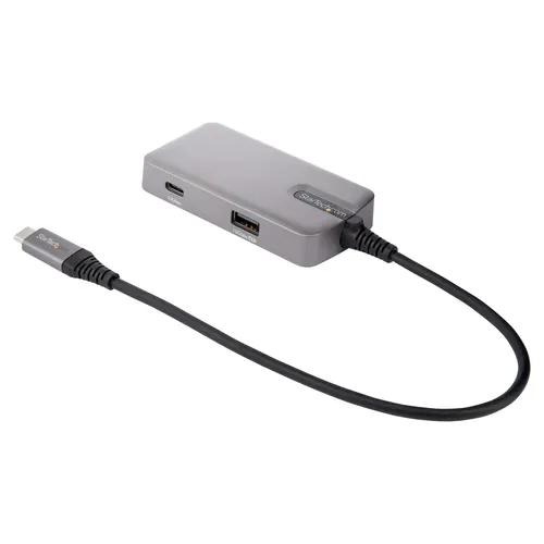 StarTech.com DKT31CHPD3 stacja dokująca Przewodowa USB 3.2 Gen 2 (3.1 Gen 2) Type-C Szary