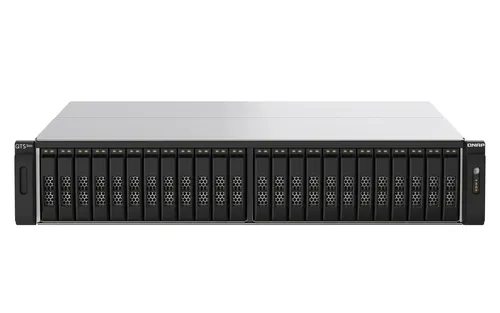 QNAP TS-h2490FU NAS Rack (2U) EPYC 7232P 32 GB DDR4 0 TB QuTS hero Czarny, Szary