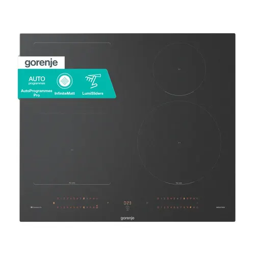 Gorenje GI6433SRWF Czarny Wbudowany 59.5 cm Płyta indukcyjna strefowa 4 stref(y)