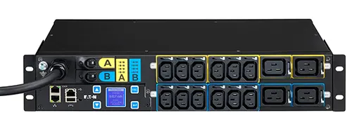 Eaton EMAH06 rozdzielacz zasilania PDU 16 x gniazdo sieciowe 2U Czarny