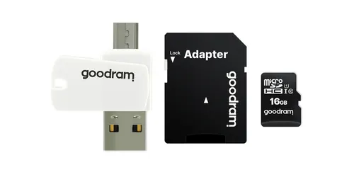 Goodram M1A4 All in One 16 GB MicroSDHC UHS-I Klasa 10