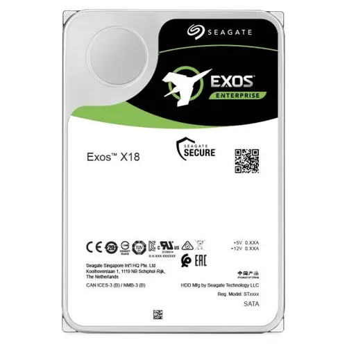 Seagate Enterprise ST18000NM000J dysk twardy 18 TB 7200 RPM 256 MB 3.5" SATA III