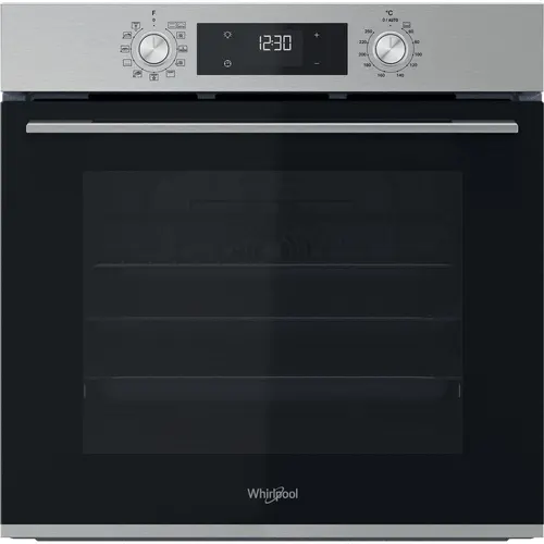 Whirlpool OMK58CU1SX 71 l Czarny, Stal nierdzewna
