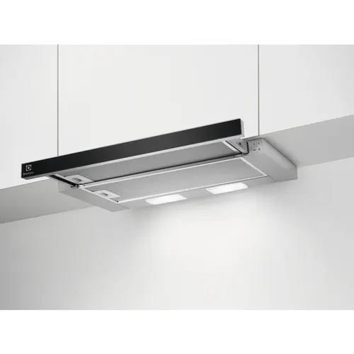 Electrolux LFP326AB Pół wbudowany (wyciągany) Szary 410 m³/h