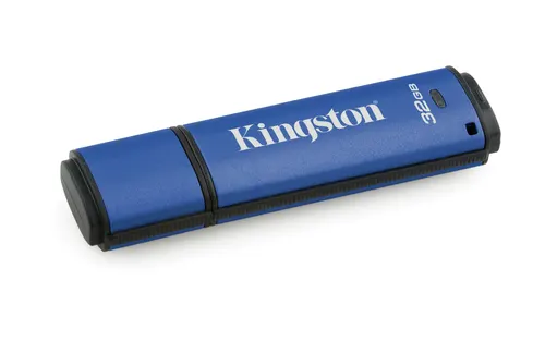 Kingston Technology DataTraveler Vault Privacy 3.0 32GB pamięć USB USB Typu-A 3.2 Gen 1 (3.1 Gen 1) Niebieski