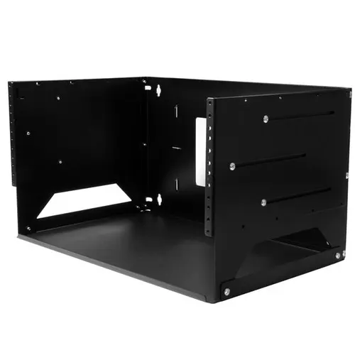 StarTech.com WALLSHELF4U stojak 4U Szafa wisząca Czarny