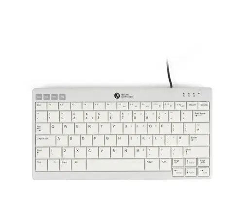 BakkerElkhuizen UltraBoard 950 V2 klawiatura Biuro USB QWERTY US English Ciemny Szary, Jasny Szary