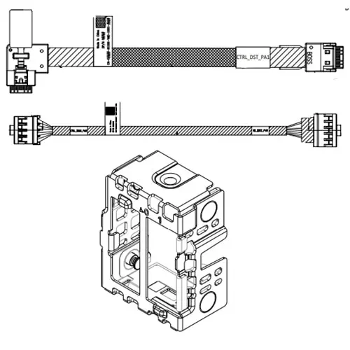 DELL 470-BCBP akcesorium do kontrolera raid Kabel