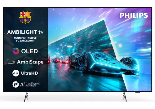 Philips 65OLED761/12 Telewizor 165,1 cm (65") 4K Ultra HD Smart TV Wi-Fi Metaliczny