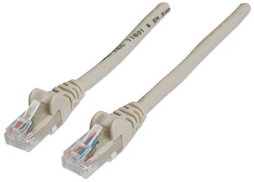 Intellinet RJ-45 M/M, 20m kabel sieciowy Szary Cat6 U/UTP (UTP)