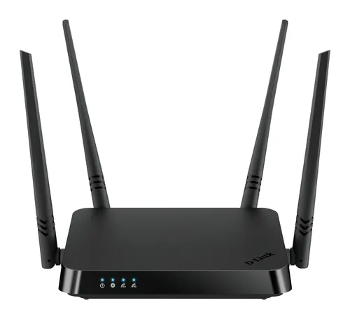 D-Link AC1200 router bezprzewodowy Gigabit Ethernet Dual-band (2.4 GHz/5 GHz) Czarny