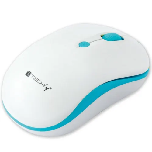 Techly IM 1600-WT-WBW myszka Biuro Oburęczny RF Wireless Optyczny 1600 DPI