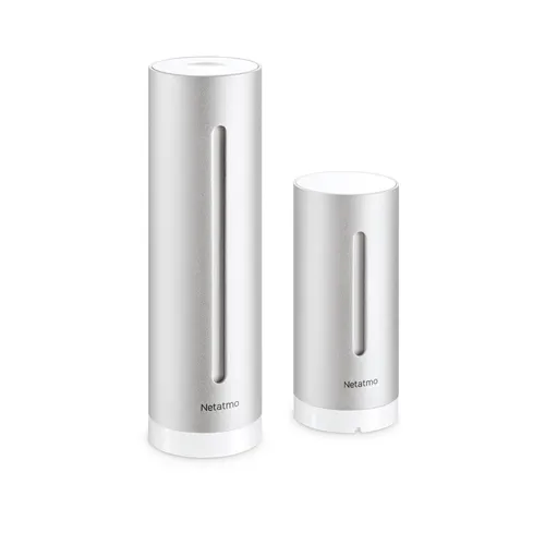 Netatmo NWS01-EC cyfrowa stacja meteorologiczna Aluminium Bateria/USB Wi-Fi